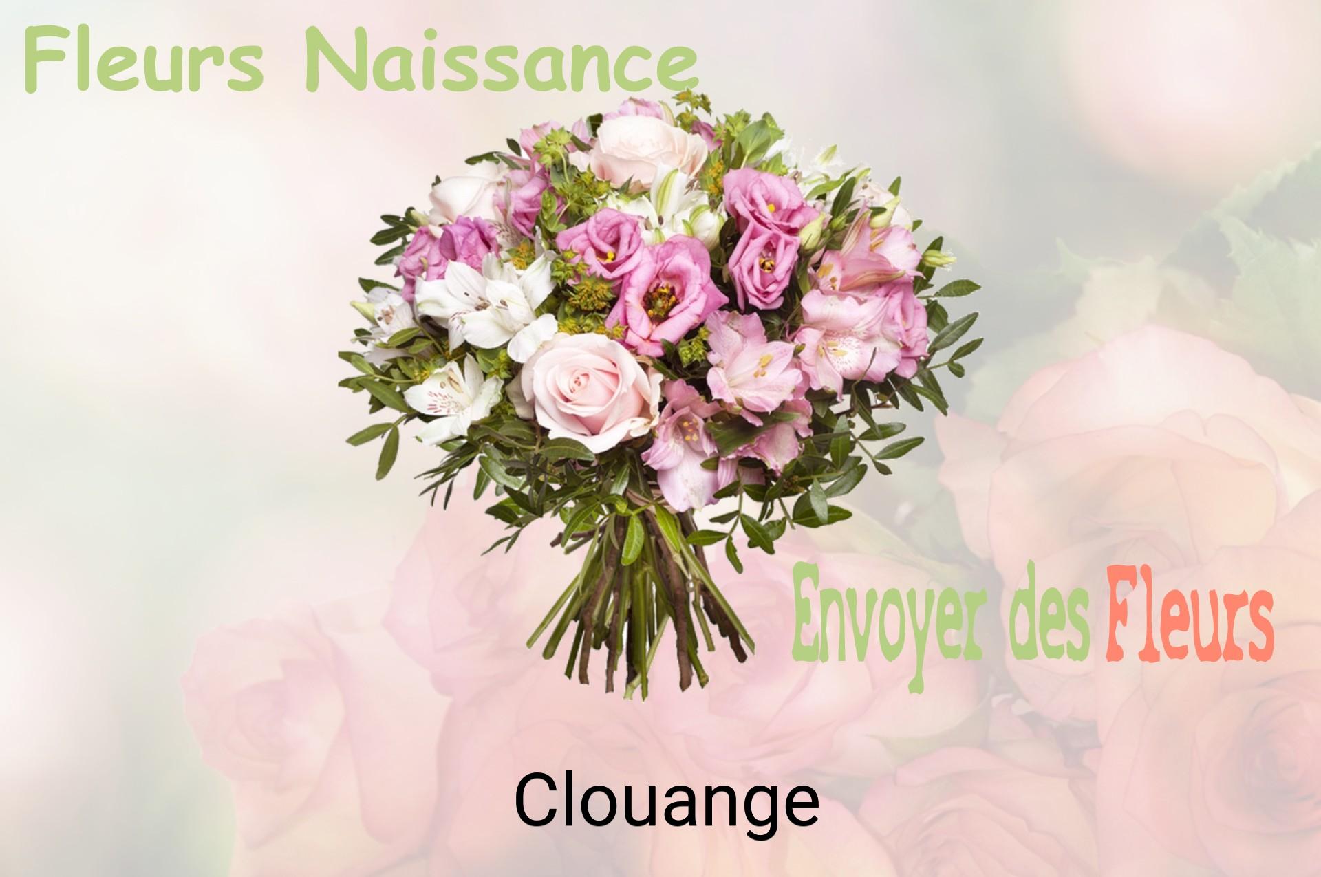 Bouquet de fleurs de naissance livré à Clouange